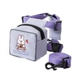 thumbnail image 2 of Arnés encantador de la mochila del perro, mochila de los bocados de los perros, portador del mismo del animal doméstico de la mochila del arnés , Violeta S, 2 of 8