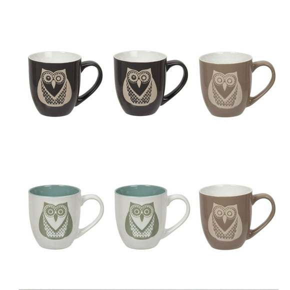 Luciano Ensemble de tasses ‘Hibou’