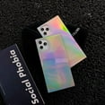 thumbnail image 4 of for iPhone Iridescent Case, Fashion Sparkly Laser Color Changing Luxury Design Anti-Fall Slim Thin Soft Flexible TPU Bumper Protective Back Cover Shiny Phone Case (iPhone 12 6.7,Black), 4 of 8