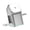 silver, variant on 3. Adjustable Metal Charging Station 15W Fast otating Base for 3 Devices