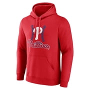 Mens J.T. Realmuto Red Philadelphia Phillies Fastball Player Name & Number Pullover Hoodie