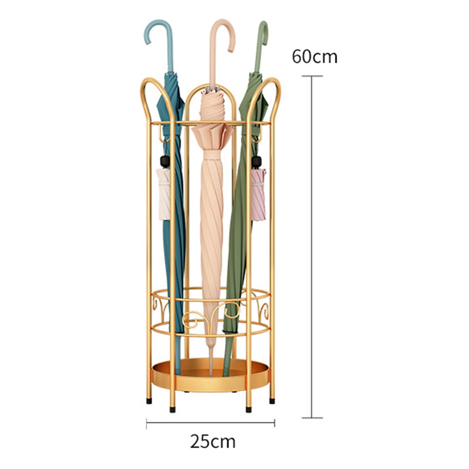 Umbrella Holder, Umbrella Holder with Drip Tray, ndoor Umbrella Holder , Home Umbrella Organizer, Indoor Storage Rack, for Home Outdoor Offices Entrance
