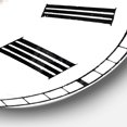 thumbnail image 3 of Designart 'A Country Weekend VII No Border' Traditional wall clock, 3 of 3
