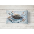 thumbnail image 2 of Carolines Treasures 8055PW1216 Crab Canvas Fabric Decorative Pillow, 12H x16W, multicolor, 2 of 3
