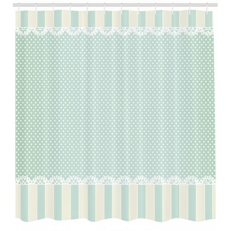 Shabby Chic Shower Curtain Traditional Old Fashioned Vertical