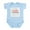 Sky Blue, variant on CafePress - Connor Infant Bodysuit - Baby Light Bodysuit, Size Newborn - 24 Months