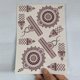 thumbnail image 1 of 1 sheet Waterproof and Sweatproof Temporary Tattoo Sticker for Women - Lace Hollow Pattern Design, 1 of 5