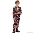 thumbnail image 4 of Whosucclay Little Cow Heart Boys Suit, Polyester Boys Suit Set for Party Performance Wedding, Adjustable Elastic Waist Anti Wrinkle Anti Deform, 4 of 10