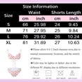 thumbnail image 3 of Women's Modest Bikini Swimsuits for Women Two Piece Bathing Suits with Sporty Pockets Girl Shorts for Tummy Control Gibobby(S,Pink), 3 of 9
