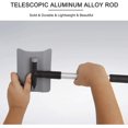 thumbnail image 4 of Telescopic Snow Scraper, Frost Shovel with Arch-Shaped Shovel 180 Degree Rotation Aluminum Alloy Telescopic Rod Car Snow Removal, 4 of 8