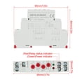 thumbnail image 4 of Voltage Monitoring Relay, Monitor L-N Voltage Adjustable 3-Phase Voltage Monitoring Relay Super Small  For Equipment Protection And Control, 4 of 8