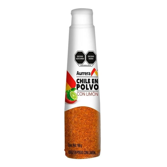 Chile en polvo Aurrera con limón 160 g