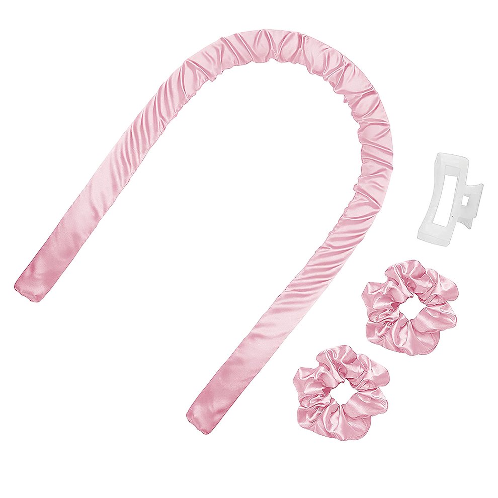 AIBeauty Heatless Hair Curlers Women Long Hair Silk Ribbon Hair Rollers Heatless Rod for Hair