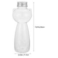 thumbnail image 2 of LABSERRON Bottles For Juicing Transparent Sealed Lid General Users 8Pcs 7.9X3.0X3.0In, 2 of 5