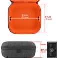 thumbnail image 4 of Geekria Shield Gaming Case for Large Over-Ear Headphones, Replacement Hard Shell Travel Carrying Bag with Cable, 4 of 5