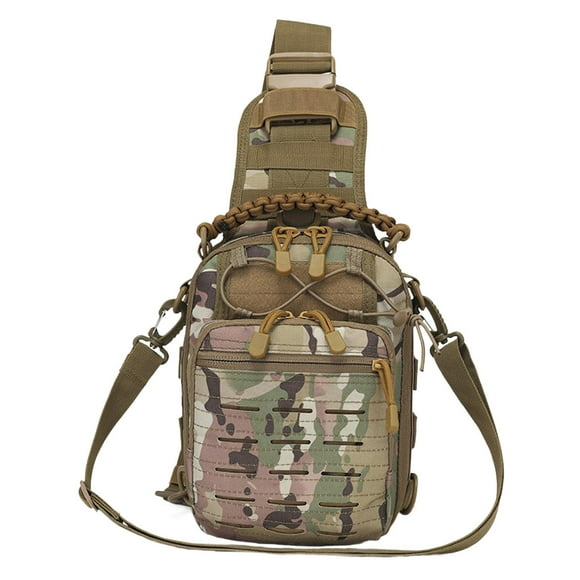 Bolso bandolera para hombre, bolso bandolera de tela Oxford, bolso deportivo portátil, mochila para correr, ciclismo, senderismo al aire libre Estilo E