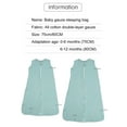Baby Sleeping Bag, Safe Baby Wearable Blanket Sleeping Bag, Sleeveless