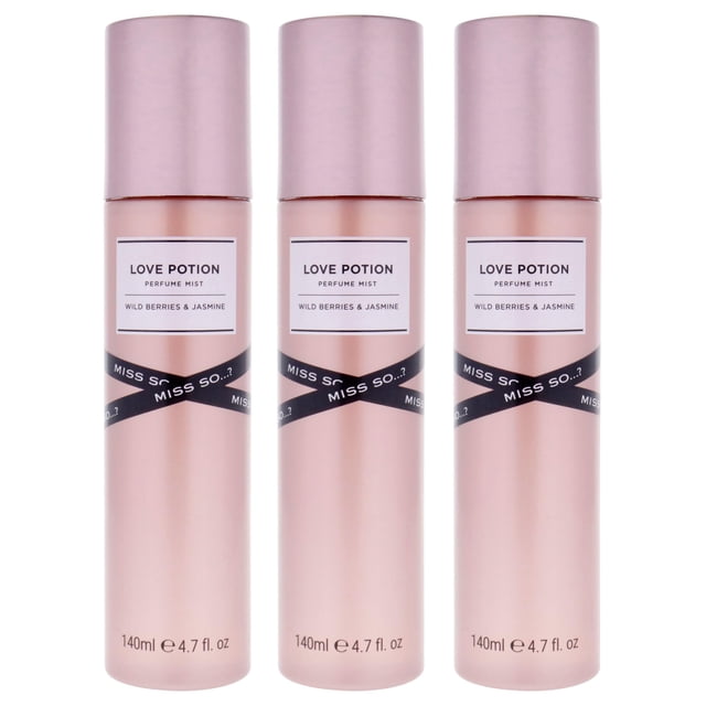 Perfume Mist ¿Así que...? Poción de amor para mujer, 140 ml, paquete de 3