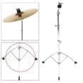 thumbnail image 4 of Support de Triangle de Sol Réglable avec Pieds Extensibles en Caoutchouc Support de Cymbale Pièces d'Instrument de Musique, 4 of 10