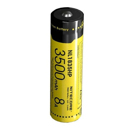 Nitecore NL1835HP 3500mAh 18650 High Performance Li-ion Battery for Concept 1, TM28,