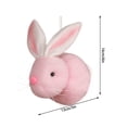 thumbnail image 3 of LEFTHIGH Home Easter Bunny Hanging Adornments Cute Long eared Bunnies Decorate Decorations For A Party Home Holiday Ornament 1 Piece Home and Kitchen, 3 of 7