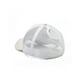 thumbnail image 1 of Jumpingount Gorra de béisbol de algodón para mujer, cúpula, bordado de Color sólido, brillante, a prueba de viento, ajustable, lentejuelas, Sombreros Blanco, 1 of 6