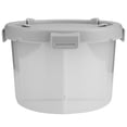 thumbnail image 1 of Plastic Cereal Food Storage Containers, 4 Compartment Food Storage Holder with Easy Lock Lids for Sugar Flour Kitchen Pantrys Organization and Storage, 1 of 8