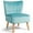 Green, variant on Costway Armless Accent Chair Tufted Velvet Leisure Chair Single Sofa Upholstered Pink