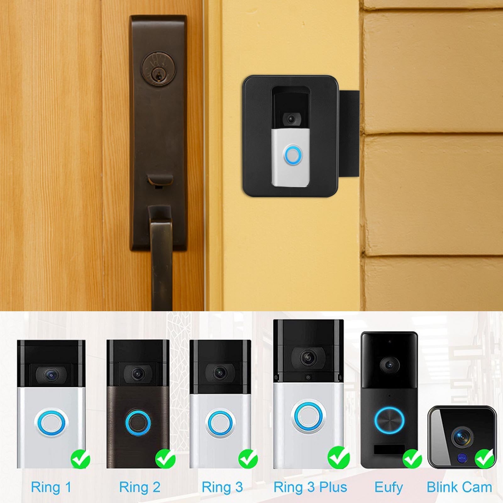 Up to 45% off! Skegnu Anti-theft Video Doorbell Bracket Is Most Video Doorbells, And Mounting Bracket Accessories Are Applicable To Houses Without Drilling on Clearance
