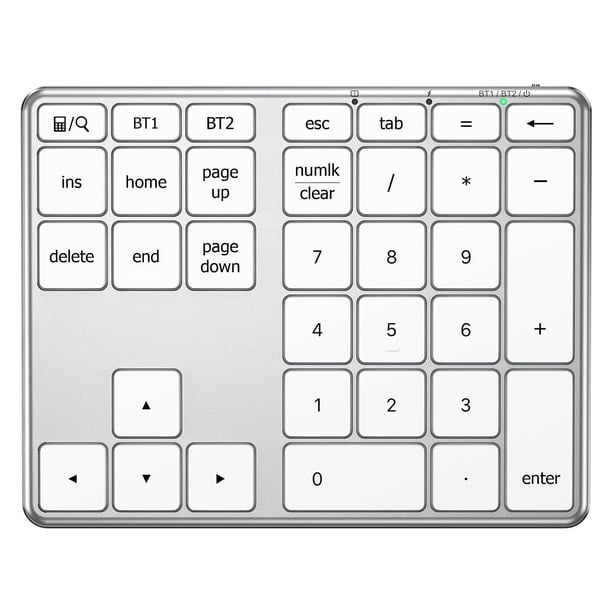Teclado numérico Bluetooth iClever KP10 para Mac/Windows/iPad