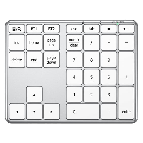 Teclado numérico Bluetooth iClever KP10 para Mac/Windows/iPad