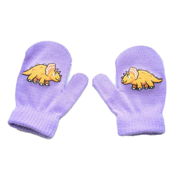 Qarigey 1 par de manoplas para niños, calentador de dedos, accesorio de ropa térmica, manopla para calentar los dedos, manopla de punto para niños guantes y mitones Tipo 5 Qarigey AP009859-05