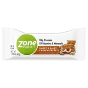 ZonePerfect Nutrition Bars, Sweet N' Salty Cashew Pretzel, 1.58 oz, 12 Count