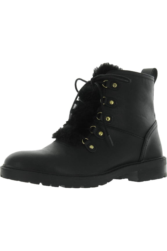 Womens Elliot Leather Waterproof Ankle Boots