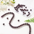 thumbnail image 5 of 76pcs Natural Garnet Beads Strands 10mm Charms Stone Beads Gemstone Round Loose Beads Dyed Crystal Energy Stone for Jewelry Making DIY Handmade, 5 of 7