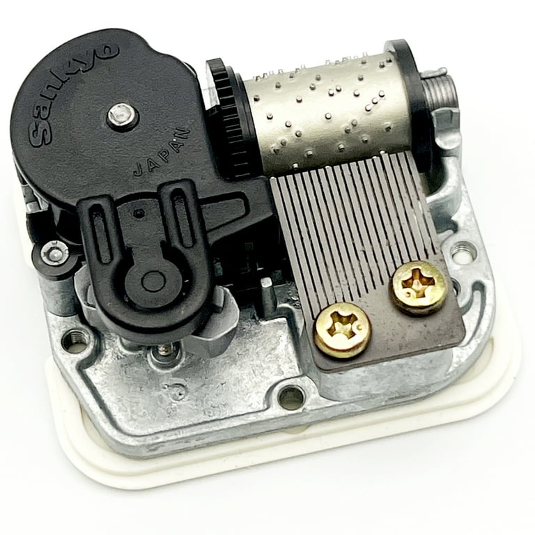 Sankyo Music Box Movement, 18-Note Mechanism with Winding