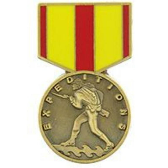 Eagle Emblems P15057 Pin - Medal, USMC Expeditionary - 1.181 in.