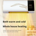 thumbnail image 6 of ZFYXGS Smart Wall Mount Air Conditioner Electric Heater Cold and Warm Dualss-use Remote Control for Home Office Room Bedroom, 6 of 8