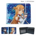 thumbnail image 2 of Billetera Yuukis Asumas con personajes de anime, delgada y plegable, 2 of 2