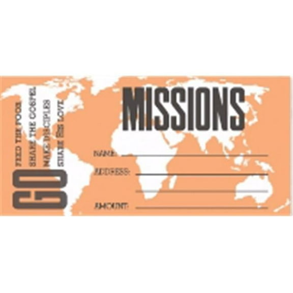 Missions Offering Envelope - Pack of 100