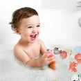 Bath Toys with Squirt Bath Squirter Toys, Fishing Net, Water Toys for