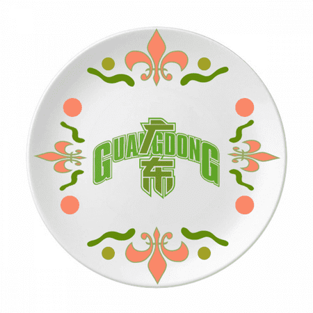 

guang city province Flower Ceramics Plate Tableware Dinner Dish