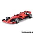 thumbnail image 1 of Bburago 1:43 2022 F1 mercedes-amg Team W13 #44, Hamilton #63, vehículo de lujo de aleación, coches fundidos a presión, modelo de juguete Fivean unisex, 1 of 2