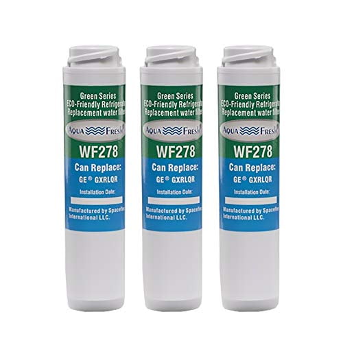 Aqua Fresh WF278 Replacement Inline Water Filter for GE-GXRLQR (3 Pack)