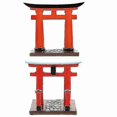 thumbnail image 1 of 2-Pack Miniature Torii Gate Decorative Ornaments for Home and Garden, 1 of 3