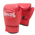 thumbnail image 1 of Guantes De Boxeo 2pcs Muay Thai Karate Puñetazos Guantes PU Cuero Boxeo Entrenamiento Guantes de combate Tmvgtek Para Estrenar, 1 of 3