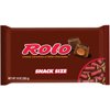 Rolo Snack Size Chewy Caramels in Milk Chocolate, 10 Oz.