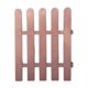 thumbnail image 2 of Plastic Garden Fence Edging | Brown Decorative Picket Border | Modular Outdoor Lawn & Flowerbed Divider | Durable Weatherproof Plastic | Multiple Sizes: 50x20cm, 50x30cm, 40x50cm, 50x40cm | 1 Pack, 2 of 6