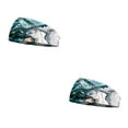 thumbnail image 2 of Qarigey Diadema de ganchillo Estiramiento Deportes Banda para la cabeza Elástico Tie-dye Antideslizante Accesorios para el peinado del cabello para tipo 16 2piezas Qarigey CBP274722, 2 of 6