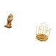 thumbnail image 5 of Figura de león,Estante con estatua de león para escritorio,oficina,decoración del hogar,Figura decorativa de león coleccionable para escritorio,Porta tazas,Portavasos de café para encimera, 5 of 8
